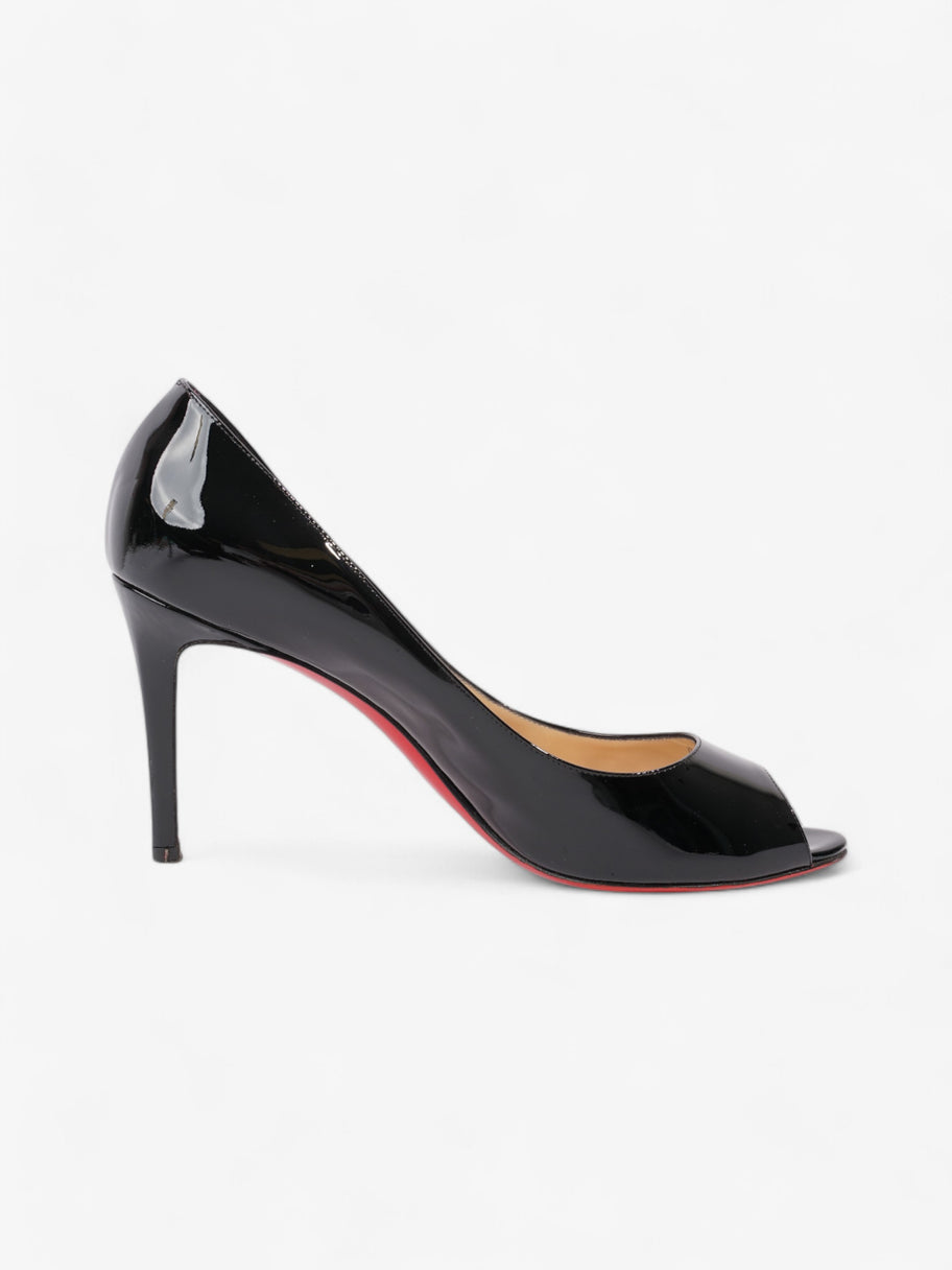 Christian Louboutin You You 85mm Black Patent Leather EU 41.5 UK 7.5 Image 4