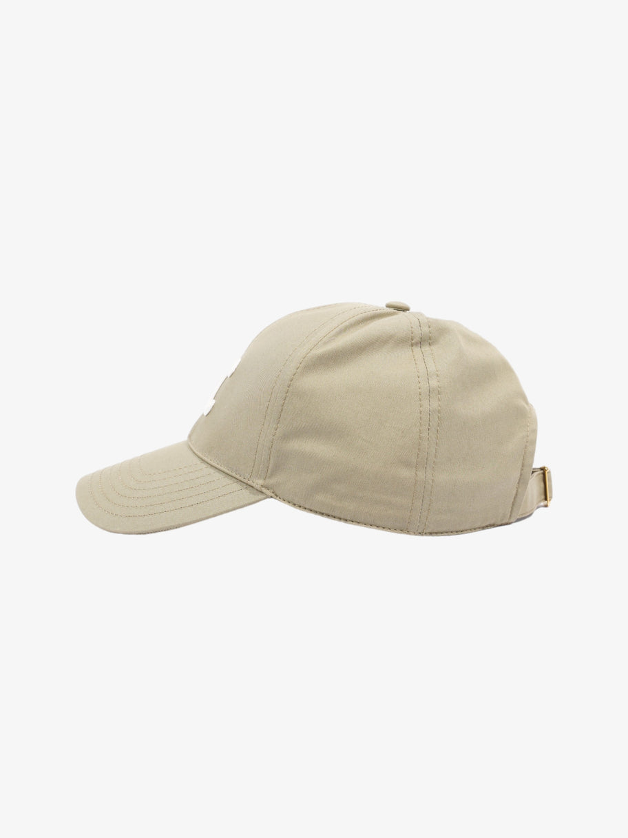 Celine Triomphe Baseball Cap Khaki Cotton Large Image 2