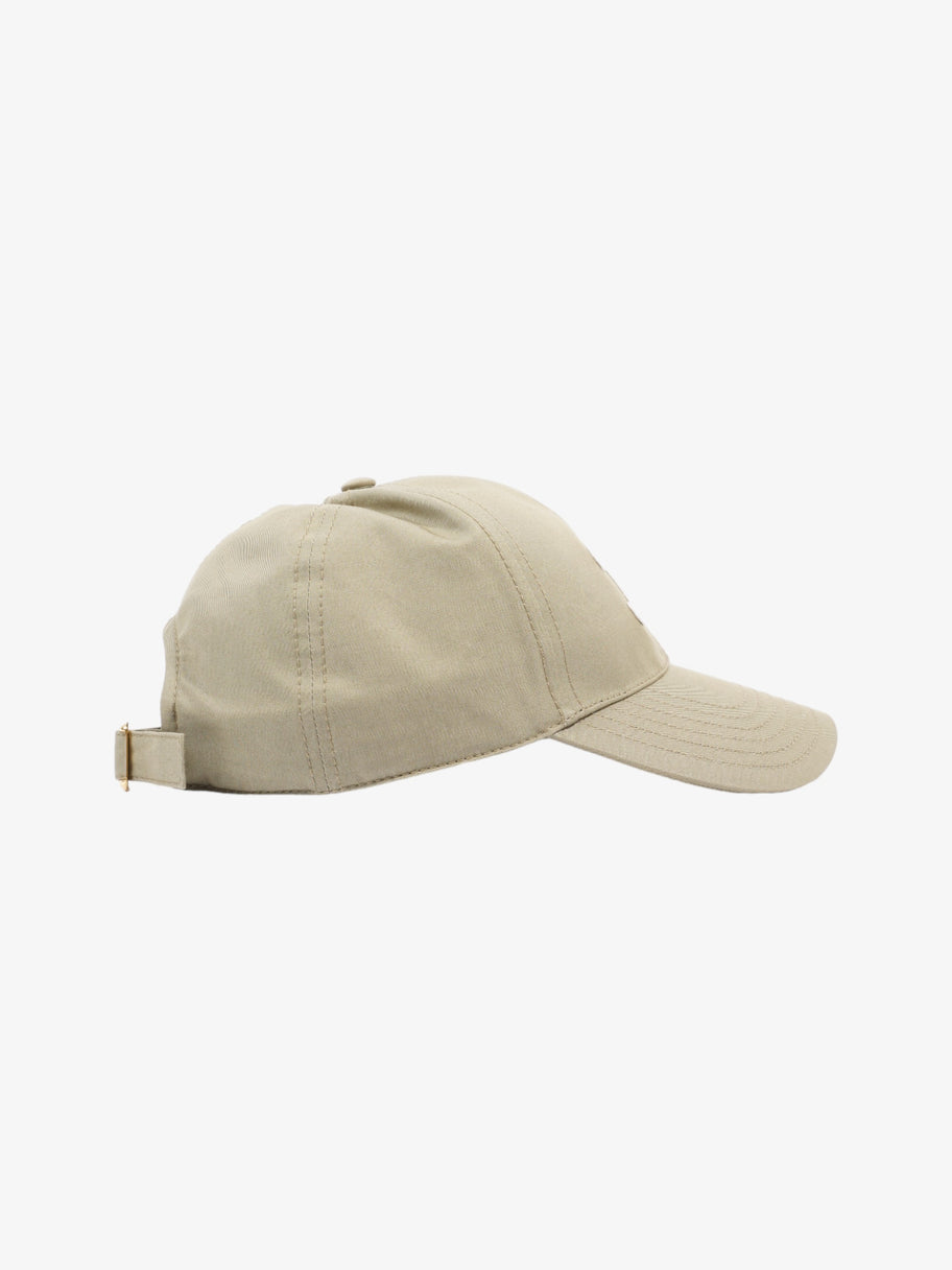 Celine Triomphe Baseball Cap Khaki Cotton Large Image 4