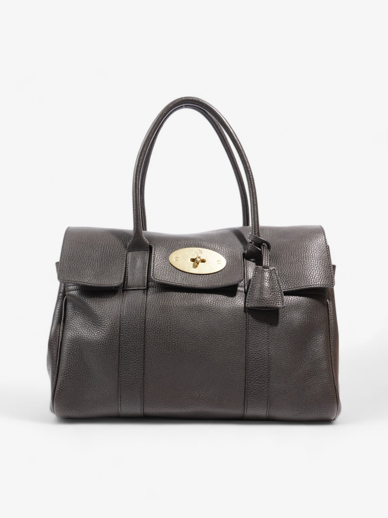  Mulberry Bayswater Ebony Grained Leather