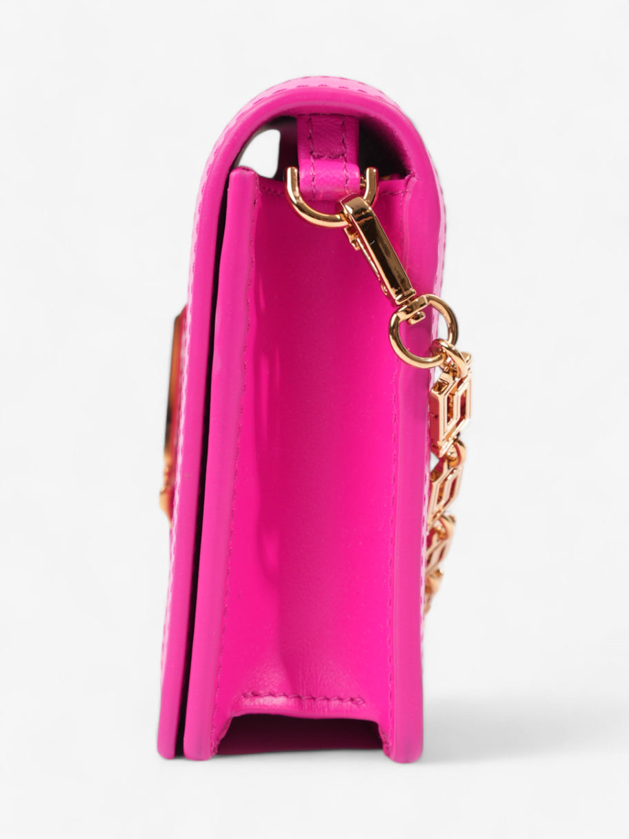 Versace Greca Goddess Hot Pink Calfskin Leather Image 3