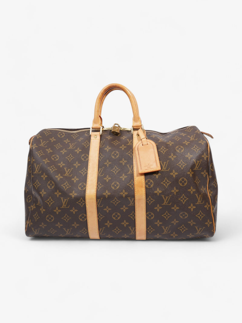  Louis Vuitton Keepall Monogram Coated Canvas 50