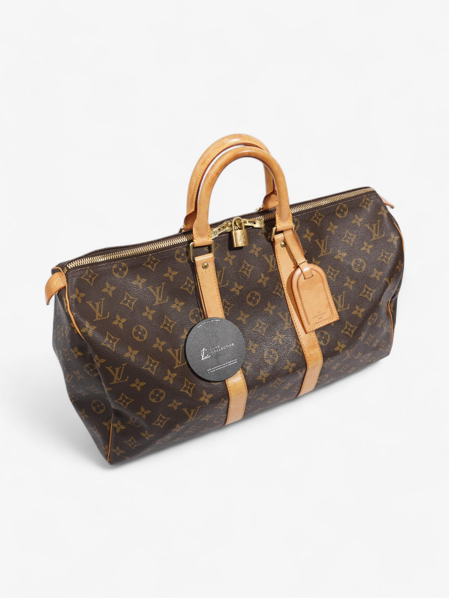 Louis Vuitton Keepall Monogram Coated Canvas 50 Image 10