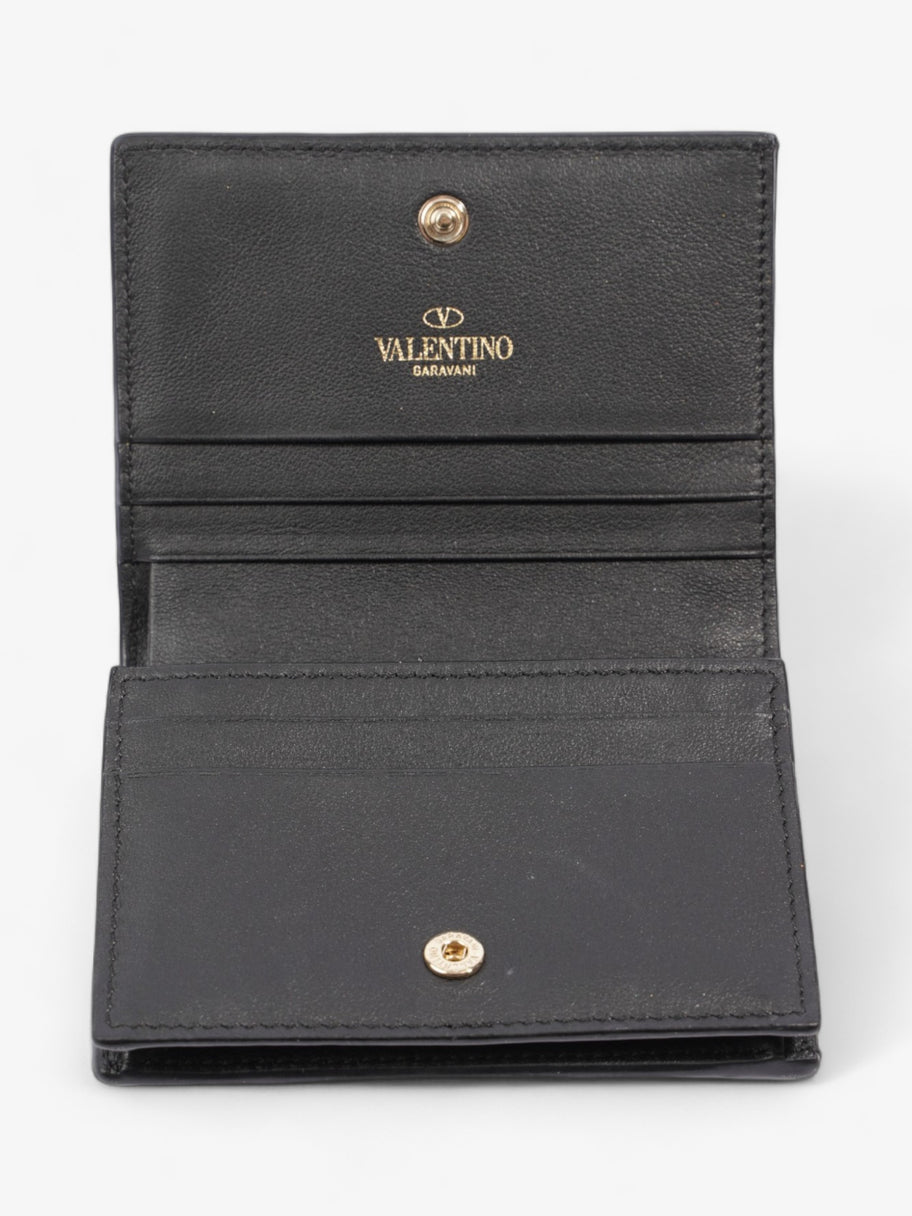 Valentino Rockstud Wallet Black Leather Small Image 5