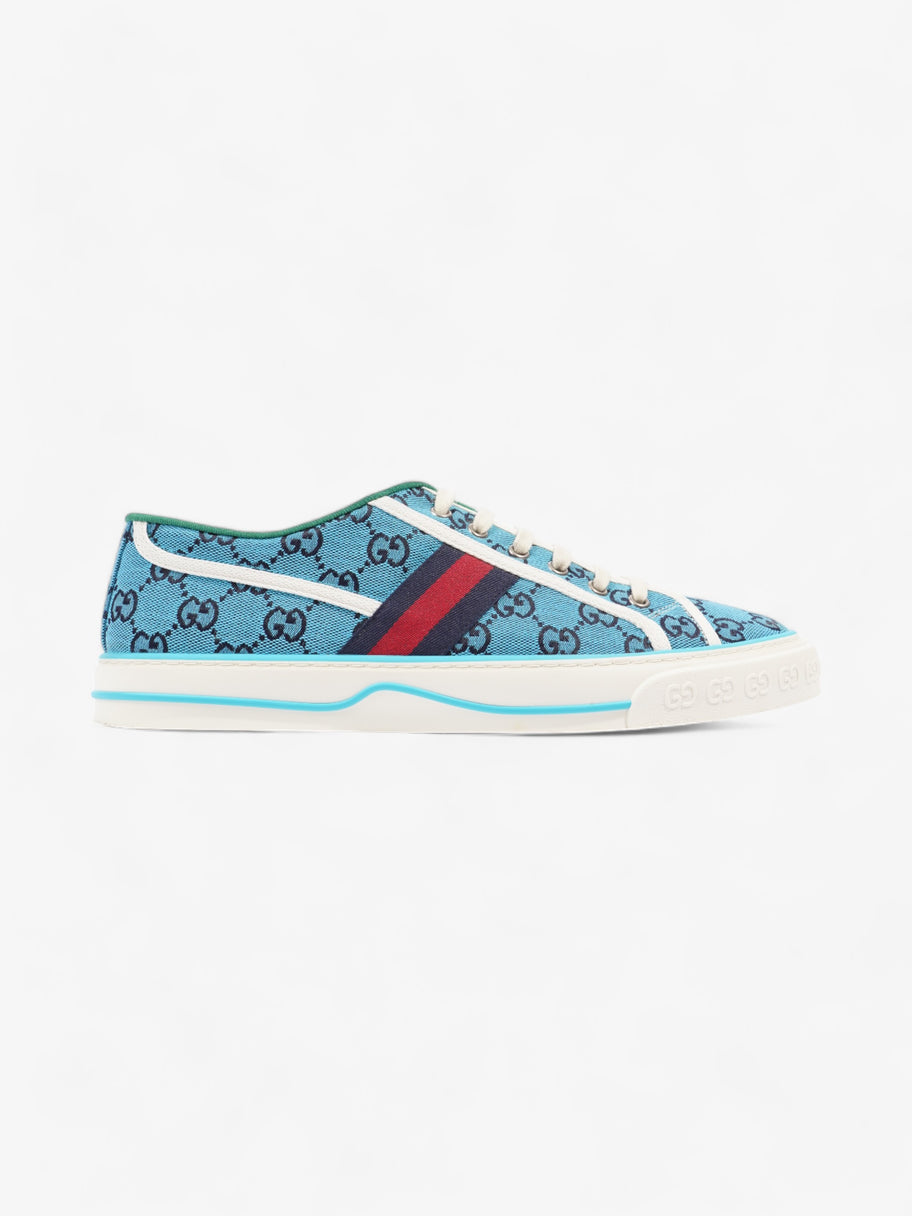 Gucci Tennis 1977 Blue GG Canvas EU 44 UK 10 Image 1