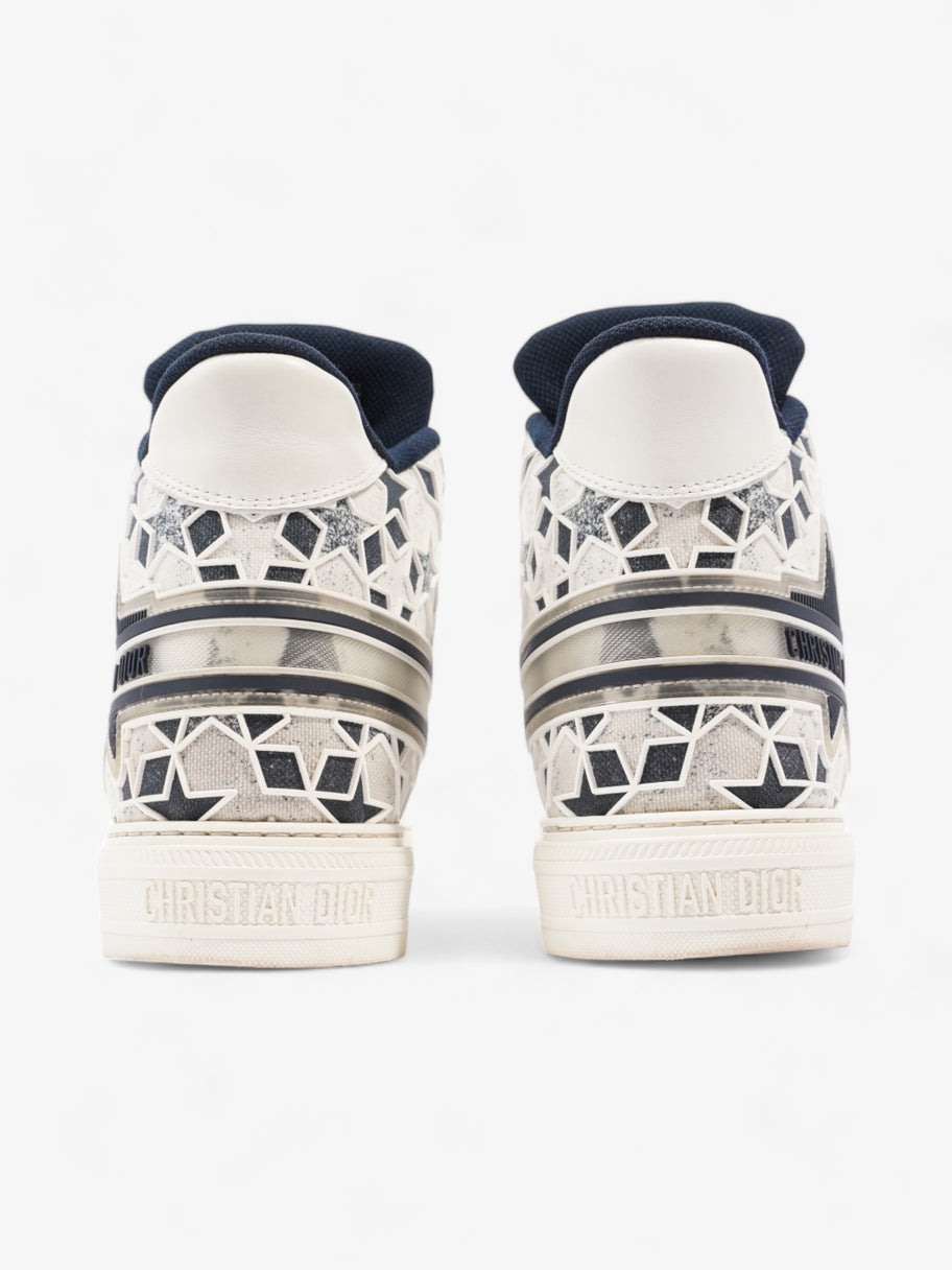 Walk'n'Dior Star Sneakers White / Navy Leather EU 41 UK 7 Image 6