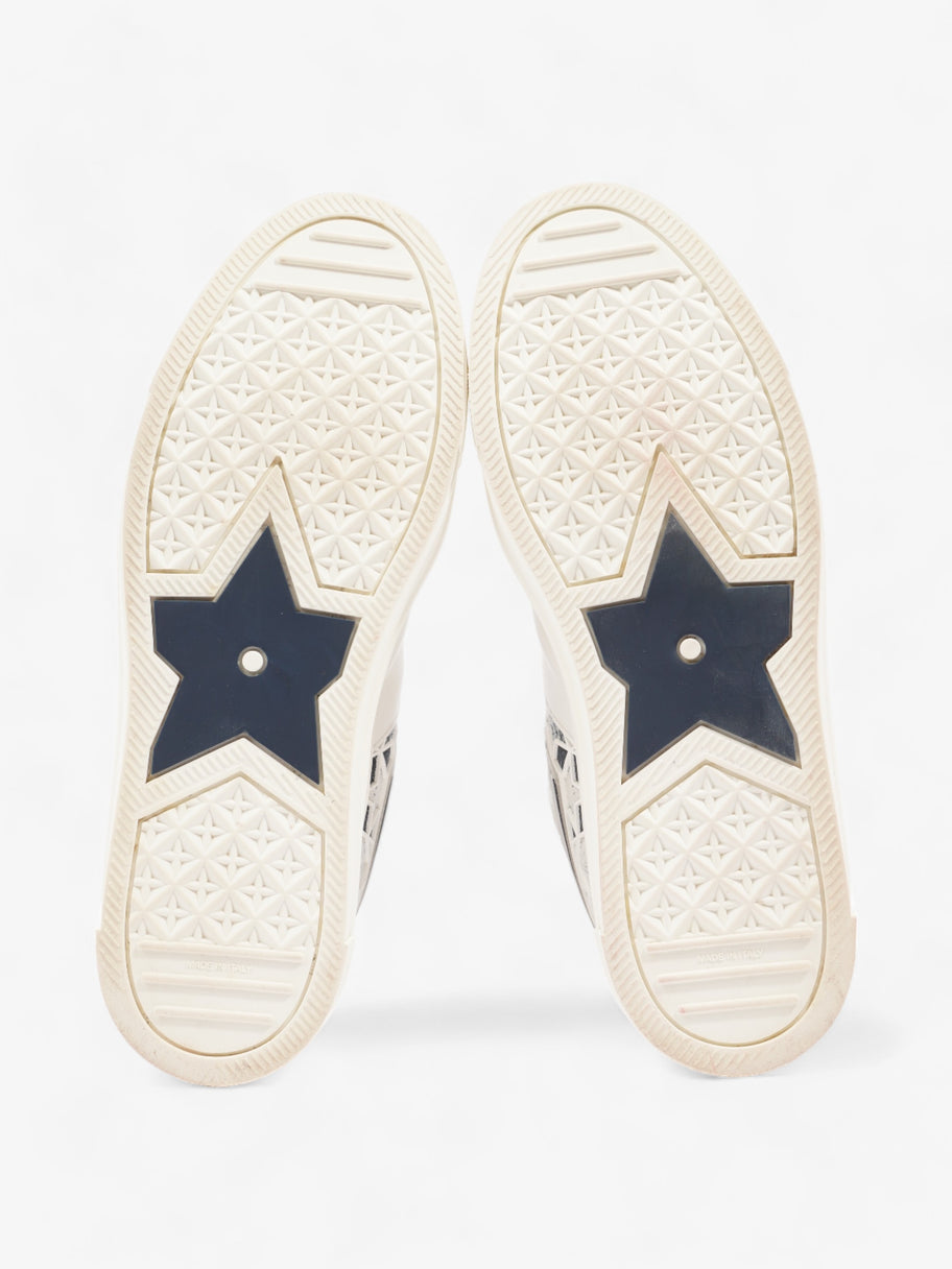 Walk'n'Dior Star Sneakers White / Navy Leather EU 41 UK 7 Image 7