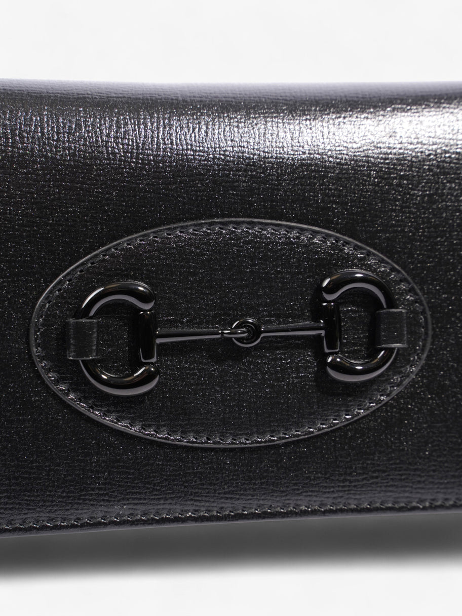 Gucci Horsebit 1955 Wallet on Chain Black Leather Image 9