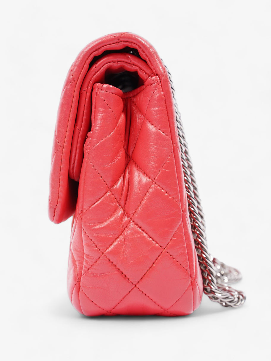 Icon Double Flap Coral Lambskin Leather Image 4