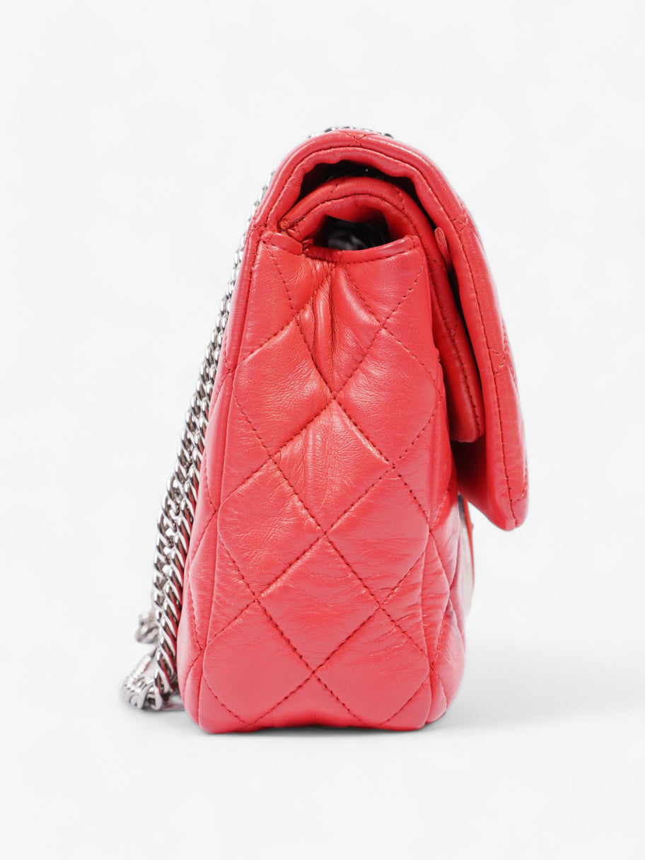 Icon Double Flap Coral Lambskin Leather Image 6