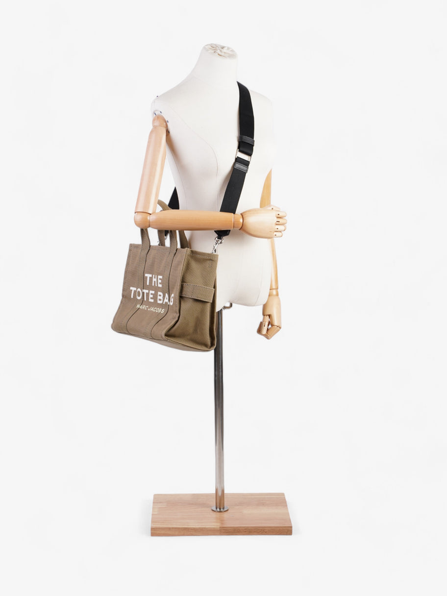 Marc Jacobs The Tote Bag Khaki Canvas Medium Image 2