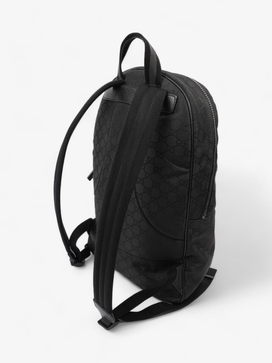 Gucci Double Zip Backpack Black GG Supreme Nylon Image 8