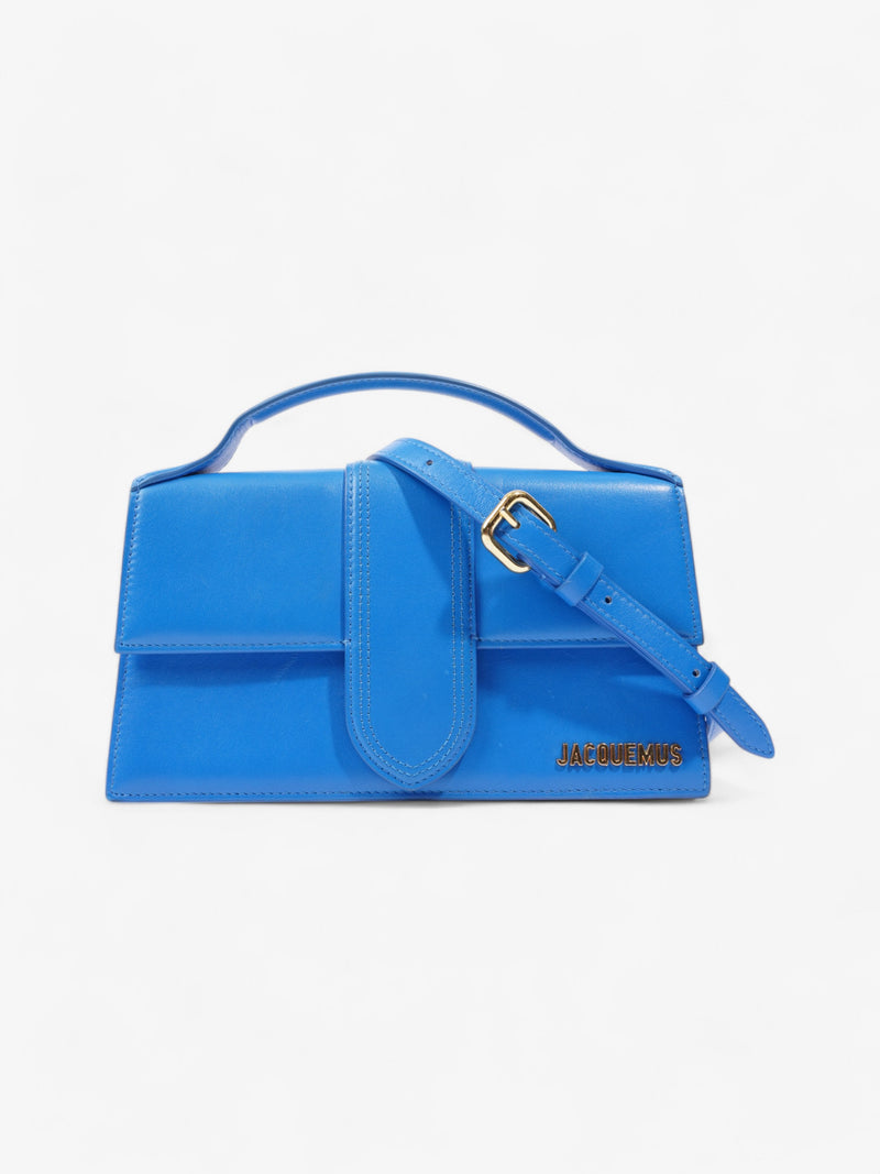  Jacquemus Le Bambino Long Blue Leather