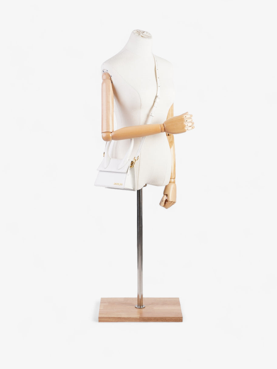 Jacquemus Le Chiquito Moyen White Leather Image 2