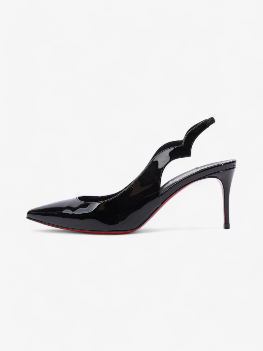 Christian Louboutin Hot Chick Slingback 70mm Black Patent Leather EU 38 UK 5 Image 5