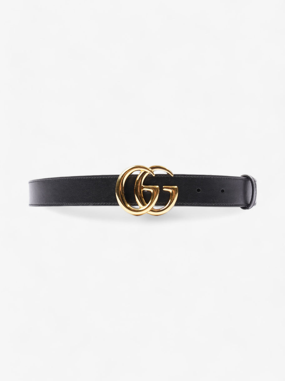 Gucci GG Marmont Belt Black Leather 85cm 34