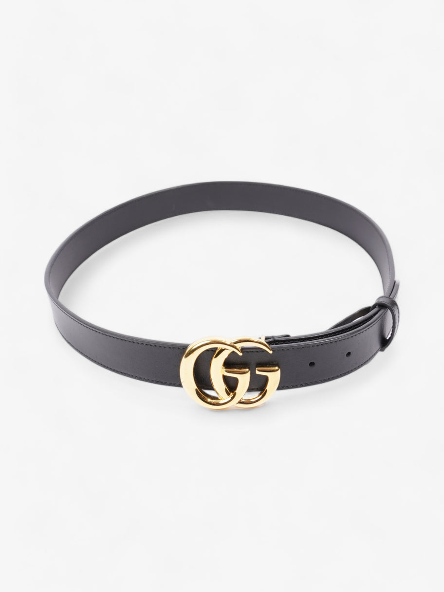 Gucci GG Marmont Belt Black Leather 85cm 34