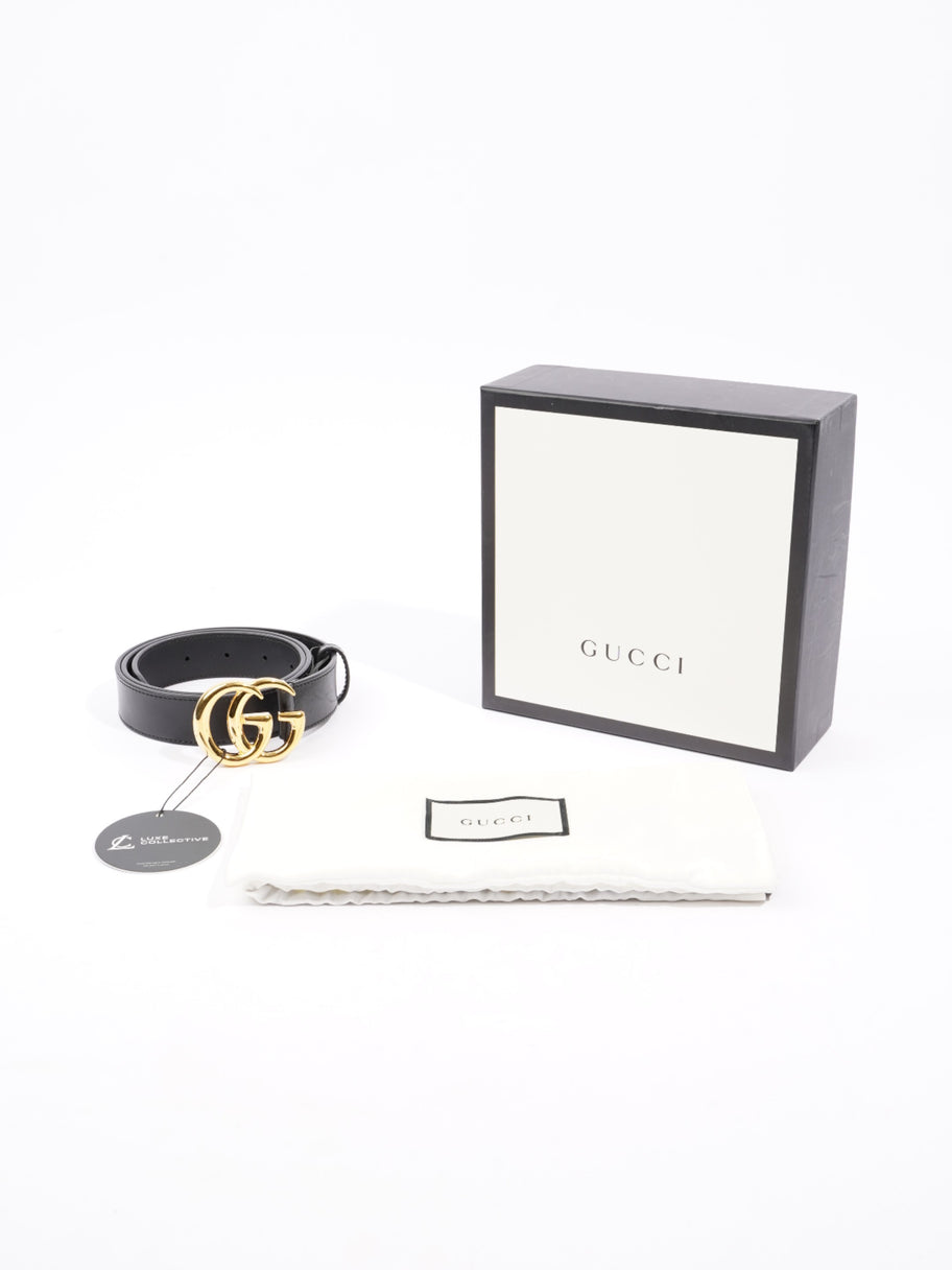 Gucci GG Marmont Belt Black Leather 85cm 34