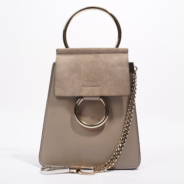 Chloé mini faye leather bracelet clearance bag