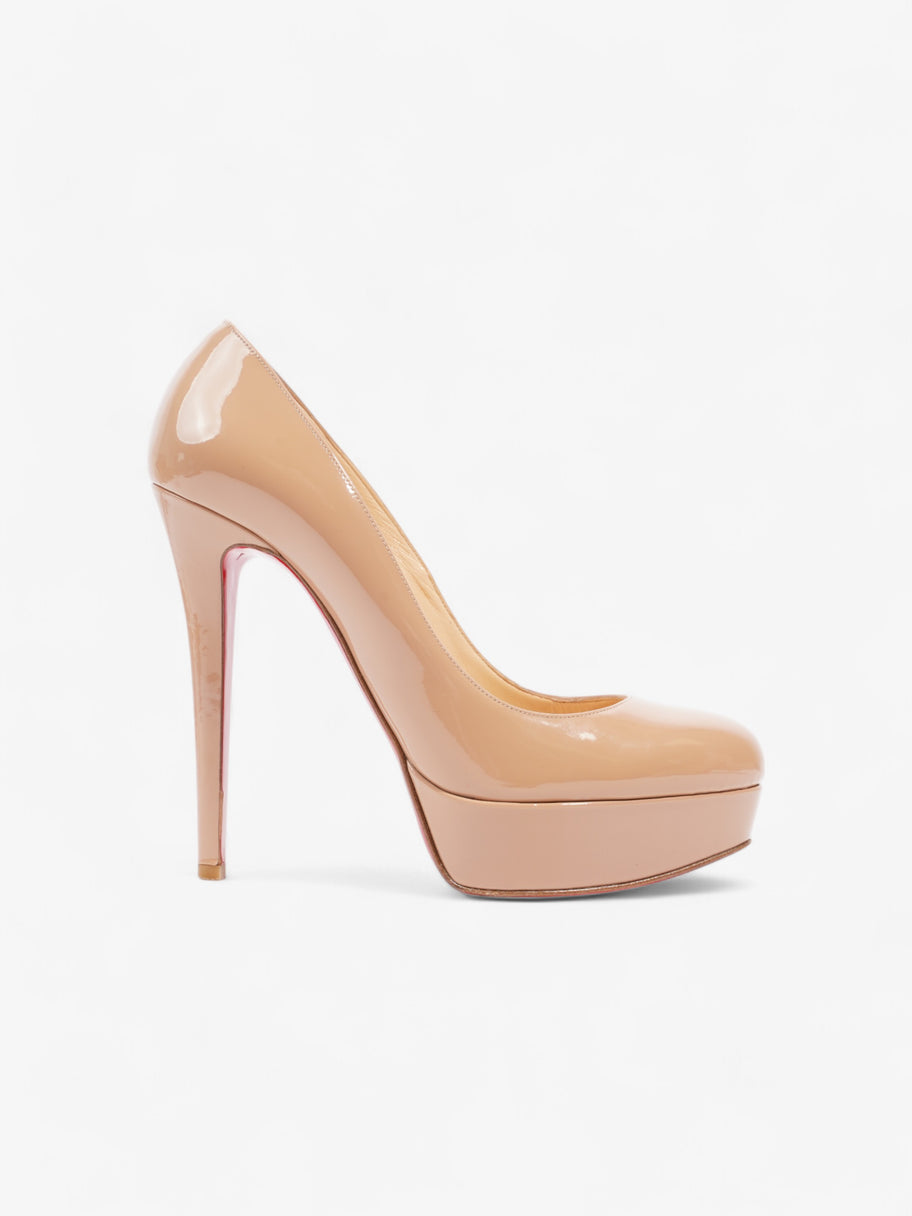 Christian Louboutin Bianca 140 Nude Patent Leather EU 38.5 UK 5.5 Image 1