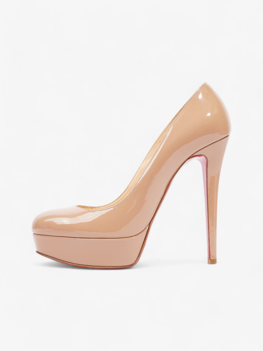 Christian Louboutin Bianca 140 Nude Patent Leather EU 38.5 UK 5.5 Image 5