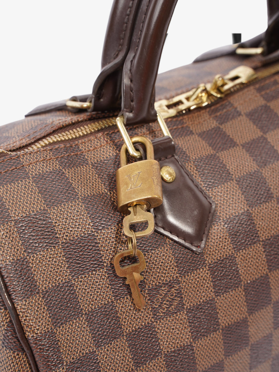 Louis Vuitton Speedy Bandoulière 30 Damier Ebene Coated Canvas Image 9