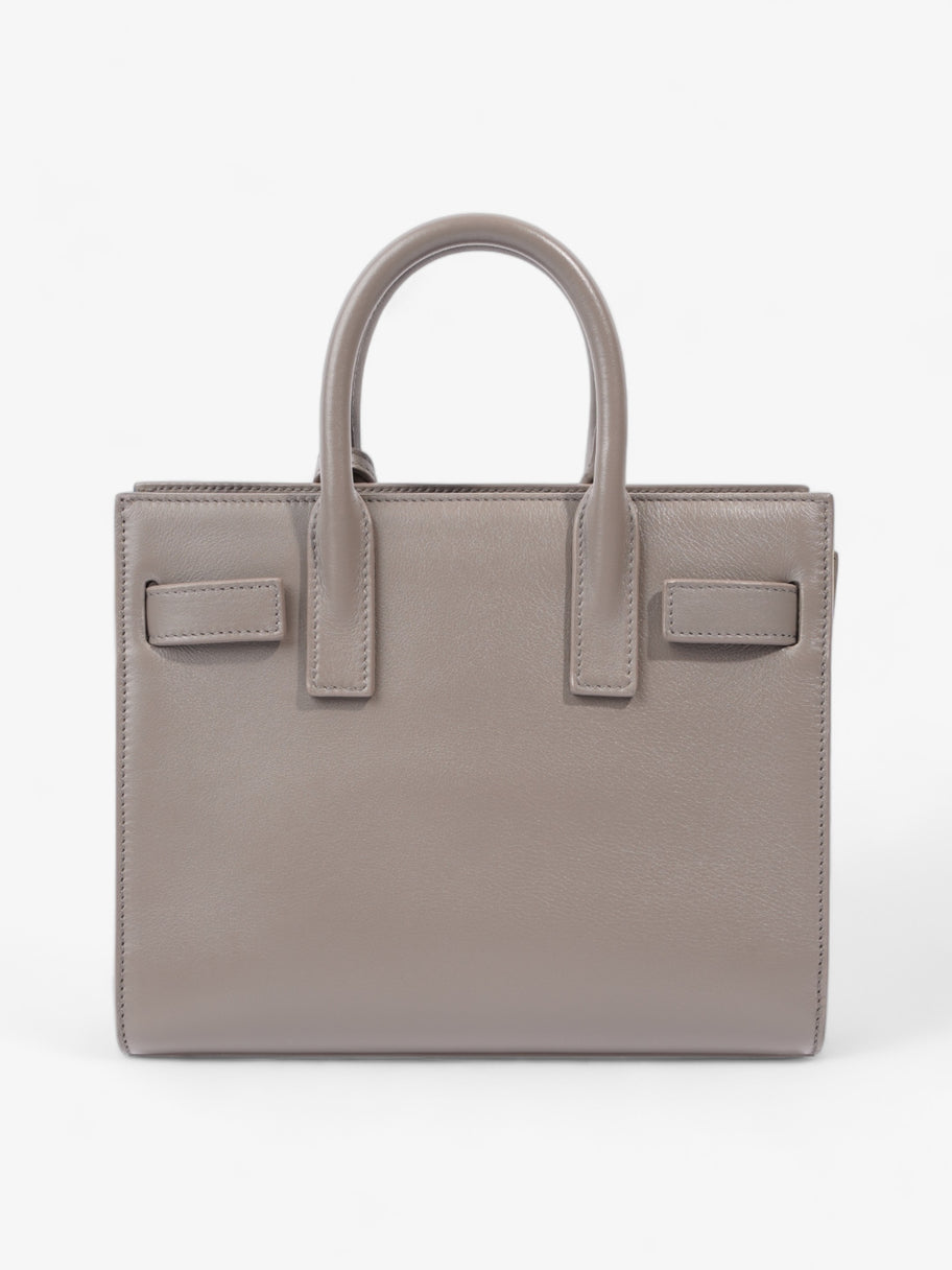 Saint Laurent Nano Sac De Jour Grey Leather Image 4