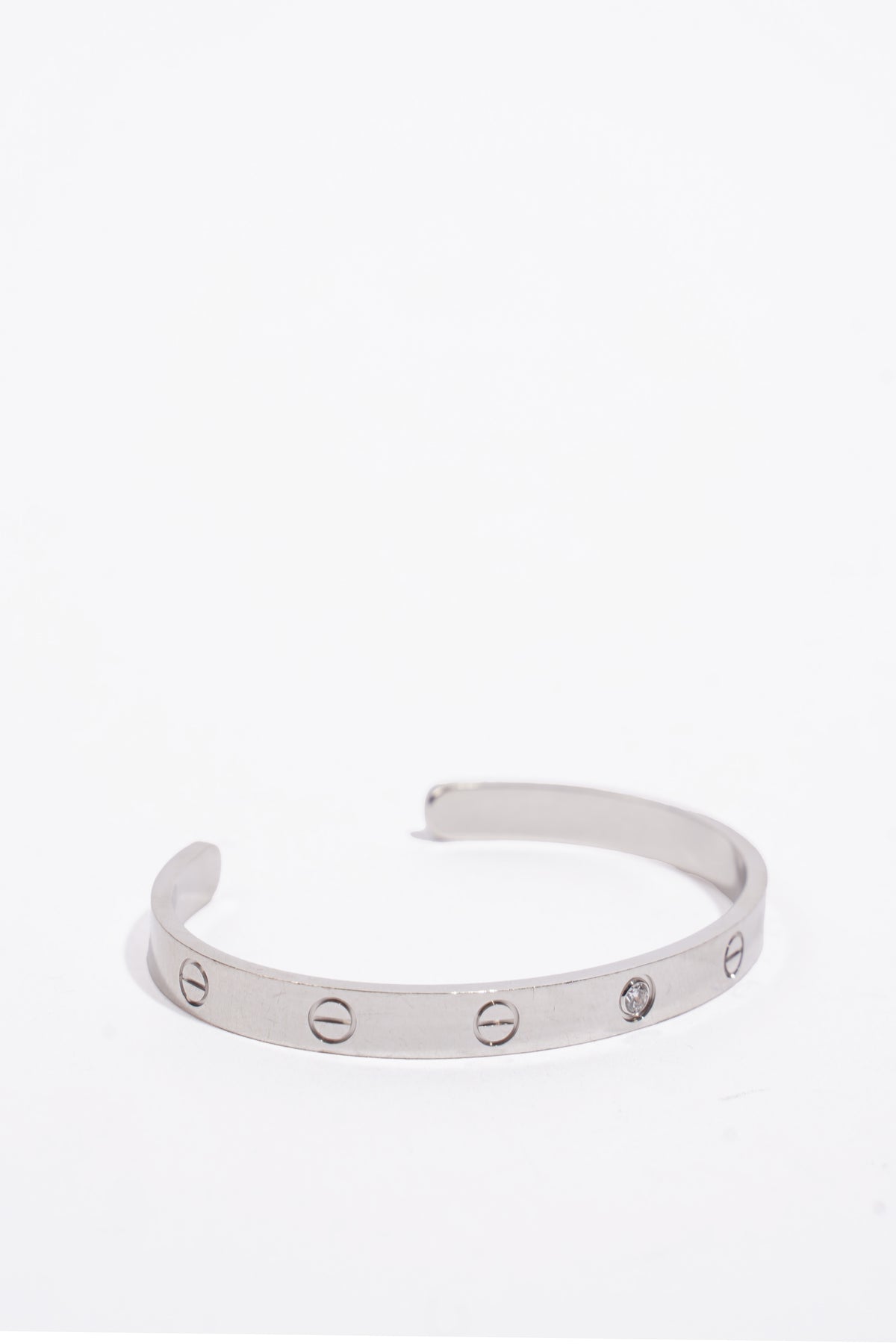 Cartier love bracelet open on sale cuff