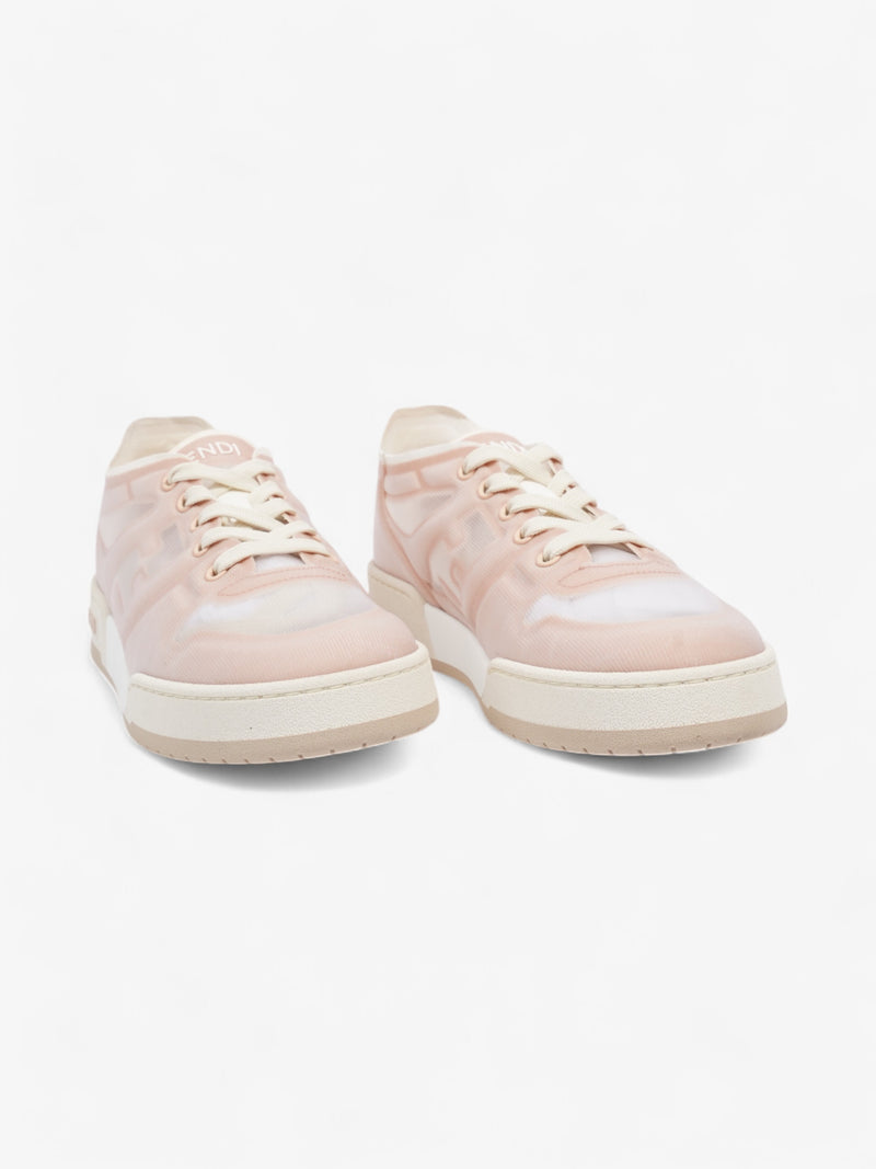  Fendi Match Sneaker  Pink / White Mesh EU 38 UK 5