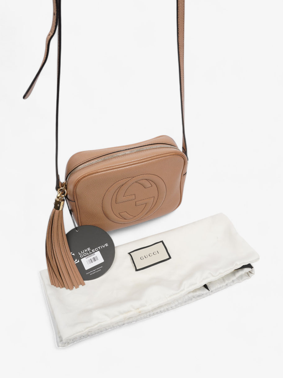 Gucci Soho Disco Bag Beige Leather Small Image 13