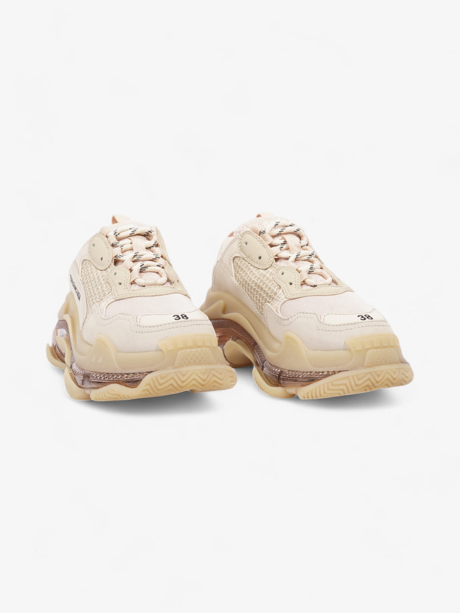 Balenciaga Triple S Clear Sole Beige  Mesh EU 38 UK 5 Image 2