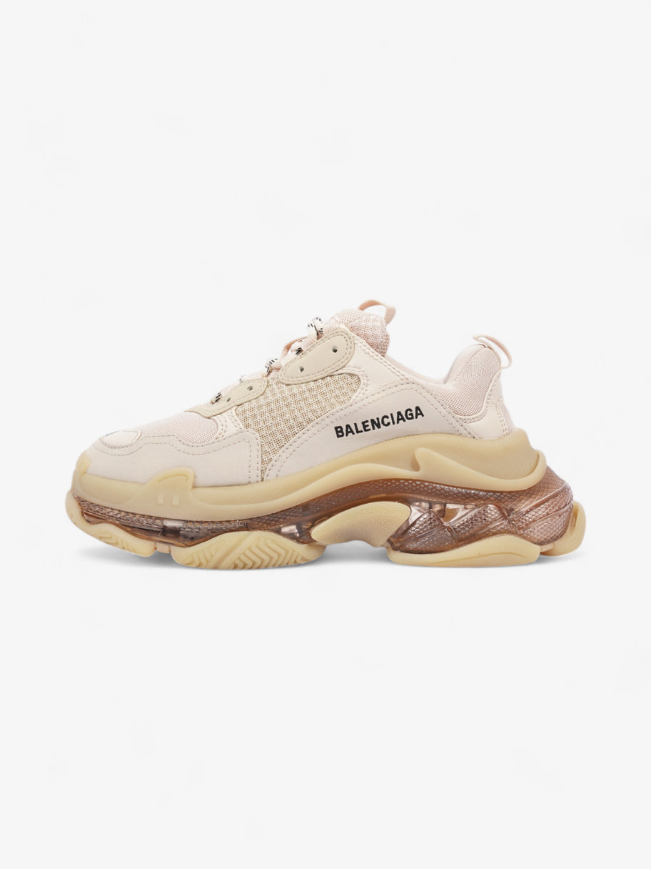 Balenciaga Triple S Clear Sole Beige  Mesh EU 38 UK 5 Image 5