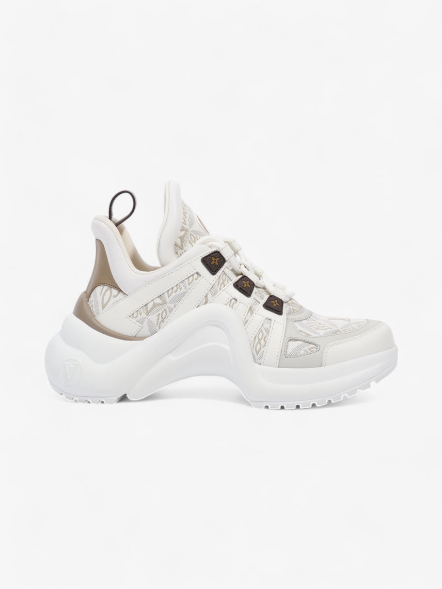 Louis Vuitton Archlight Sneakers White  / Beige  / Brown Canvas EU 37 UK 4 Image 1