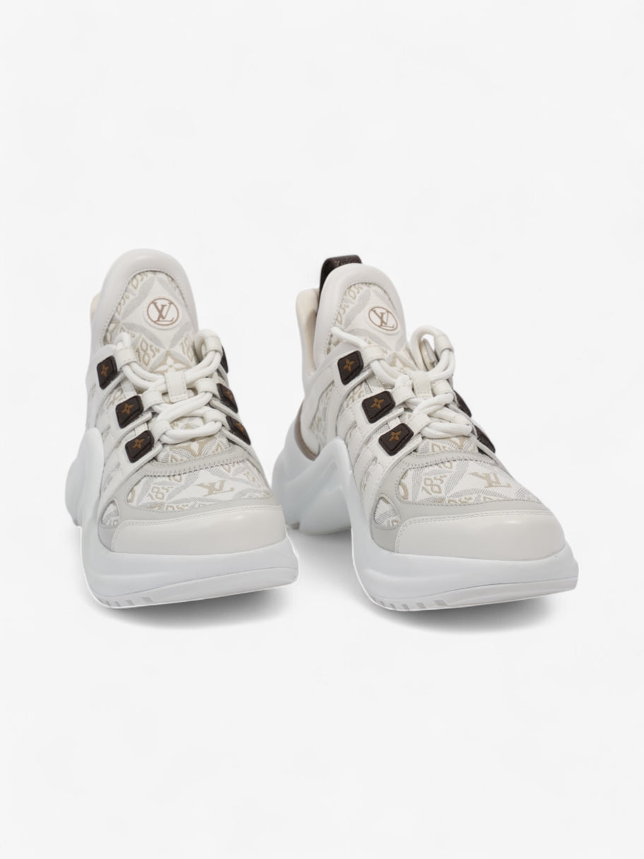 Louis Vuitton Archlight Sneakers White  / Beige  / Brown Canvas EU 37 UK 4 Image 2