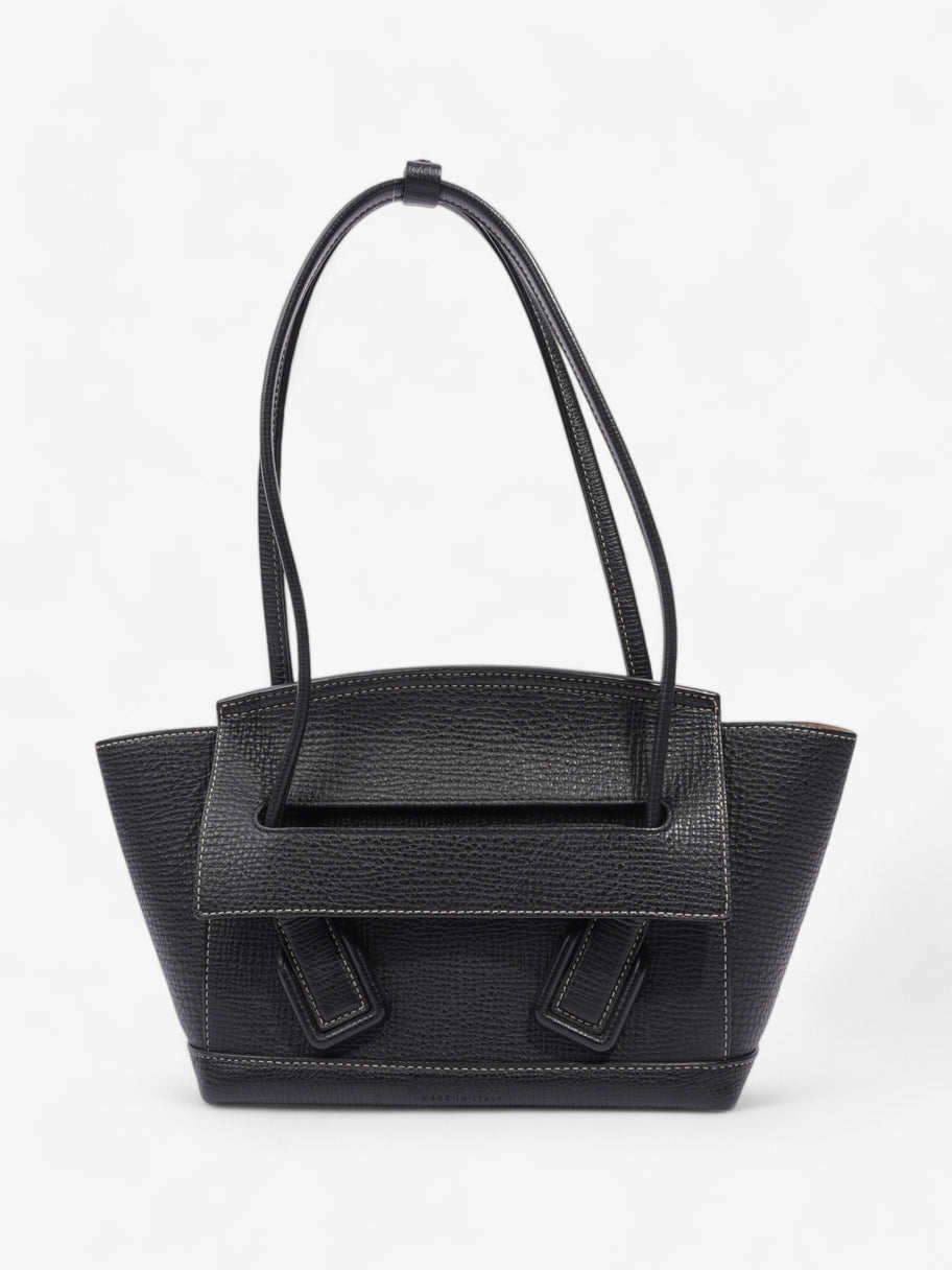 Bottega Veneta Arco Tote Black Grained Leather Small Image 1