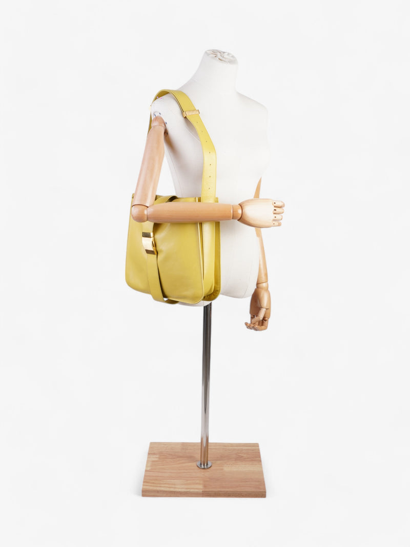  Bottega Veneta The Marie Shoulder Bag Yellow Leather