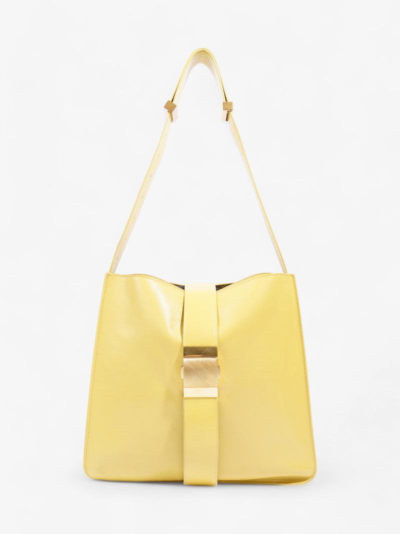  Bottega Veneta The Marie Shoulder Bag Yellow Leather