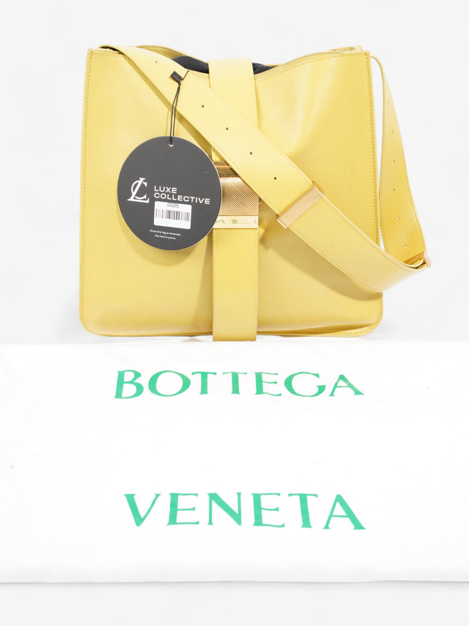 Bottega Veneta The Marie Shoulder Bag Yellow Leather Image 10