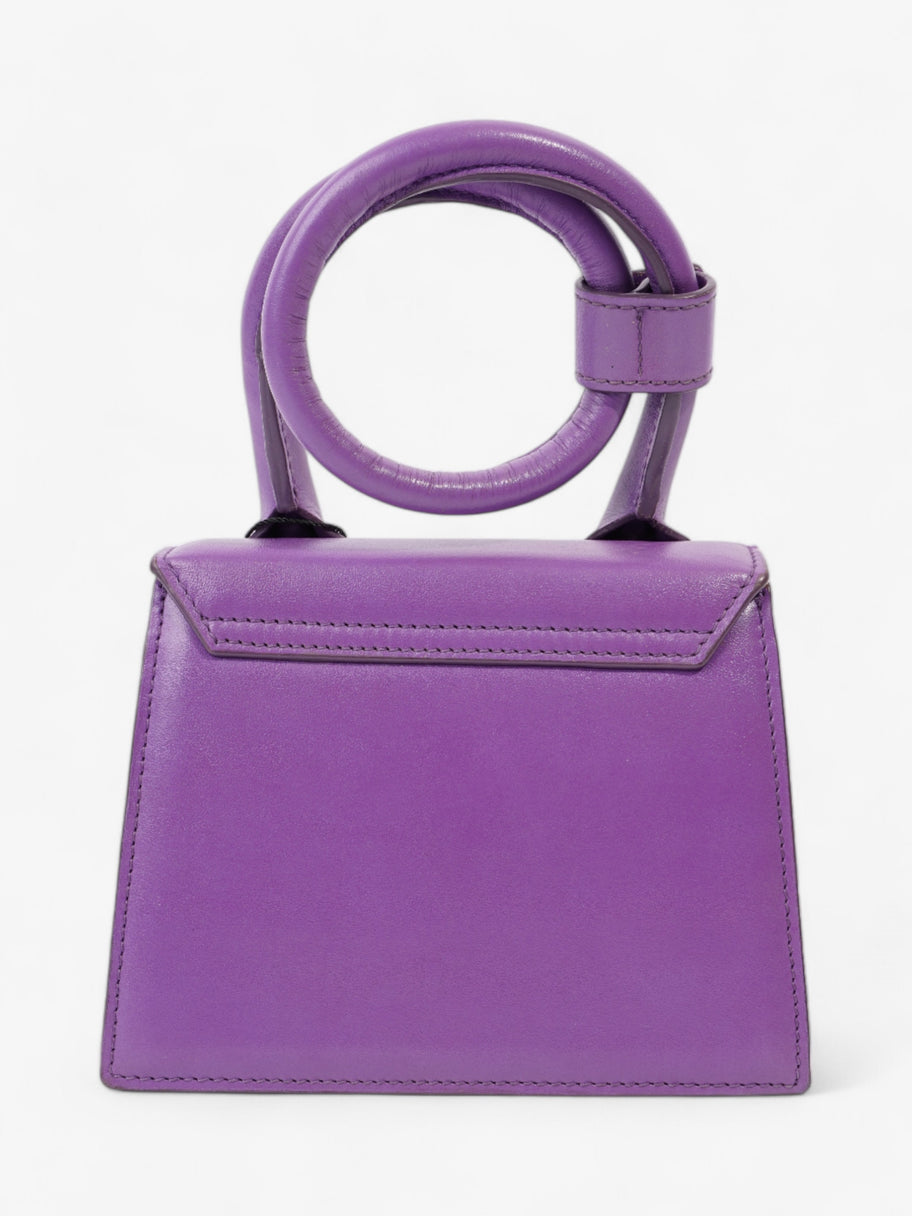 Jacquemus Le Chiquito Noeud Purple  Leather Image 15