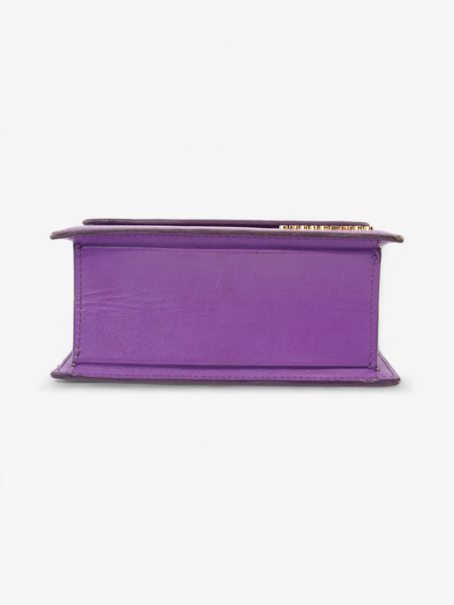 Jacquemus Le Chiquito Noeud Purple  Leather Image 6