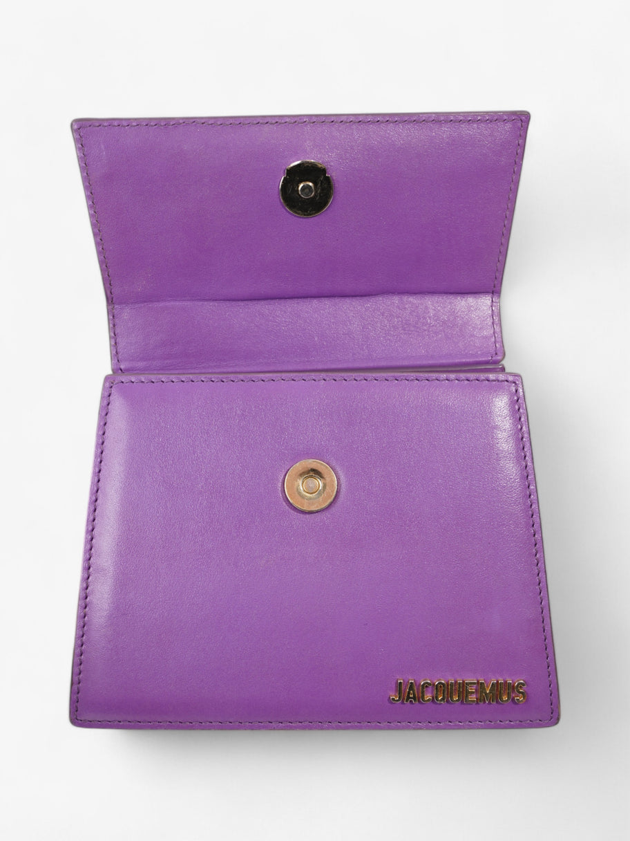 Jacquemus Le Chiquito Noeud Purple  Leather Image 8