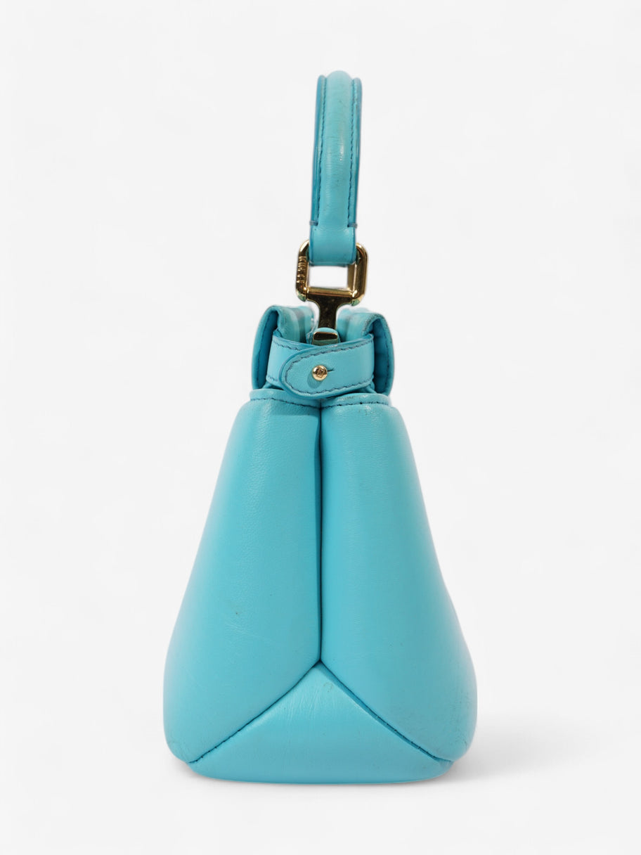 Fendi Peekaboo Light Blue  Nappa Leather Image 17