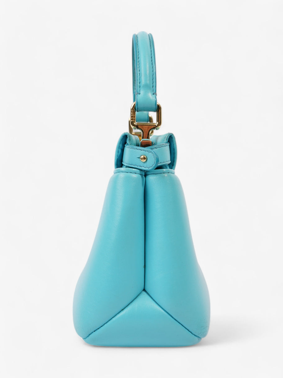 Fendi Peekaboo Light Blue  Nappa Leather Image 16