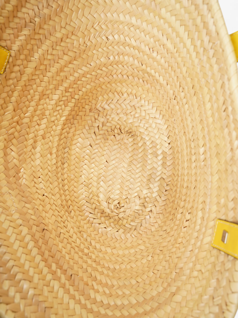 Loewe Basket Bag Yellow  / Straw Image 22