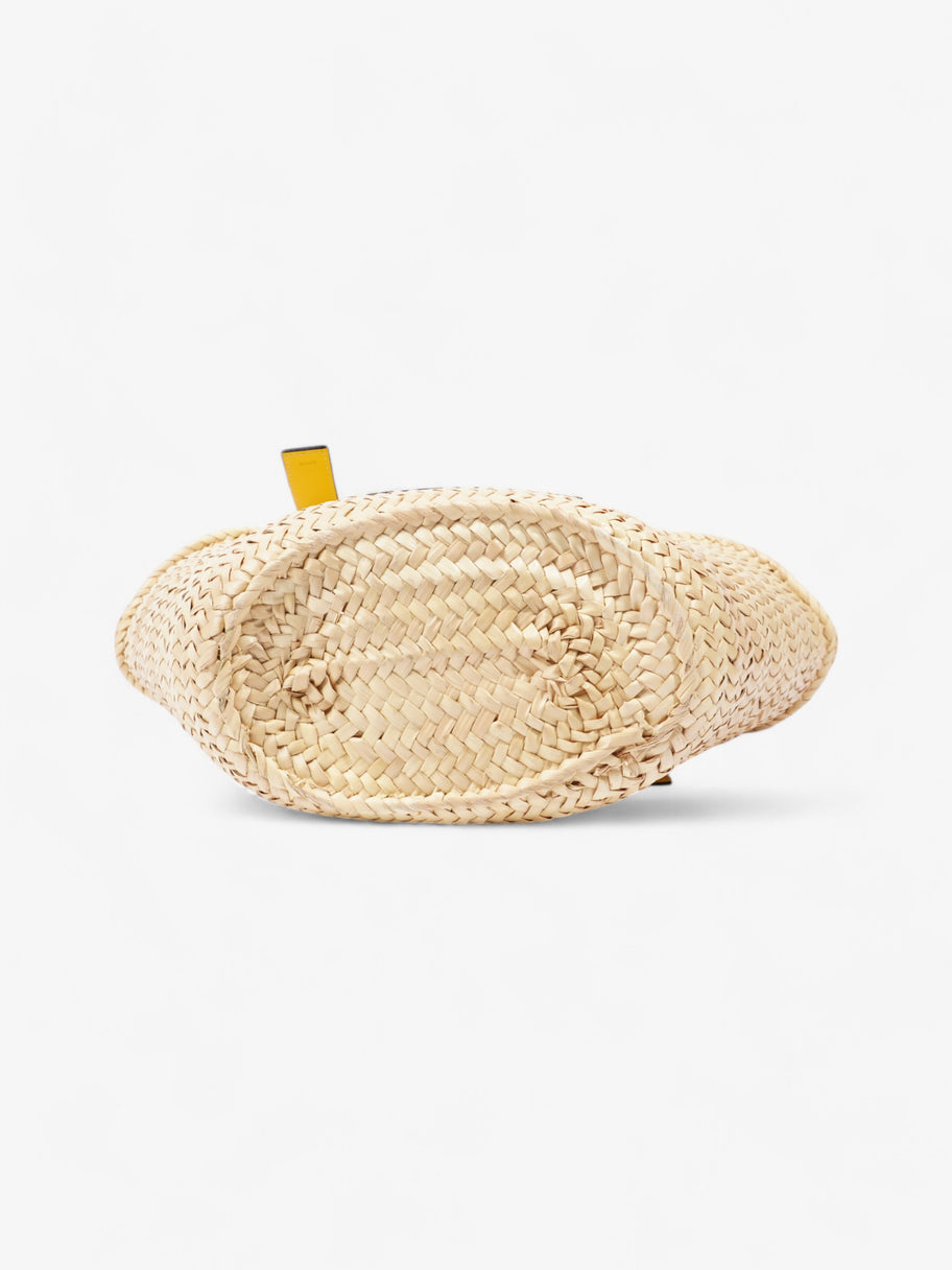 Loewe Basket Bag Yellow  / Straw Image 17