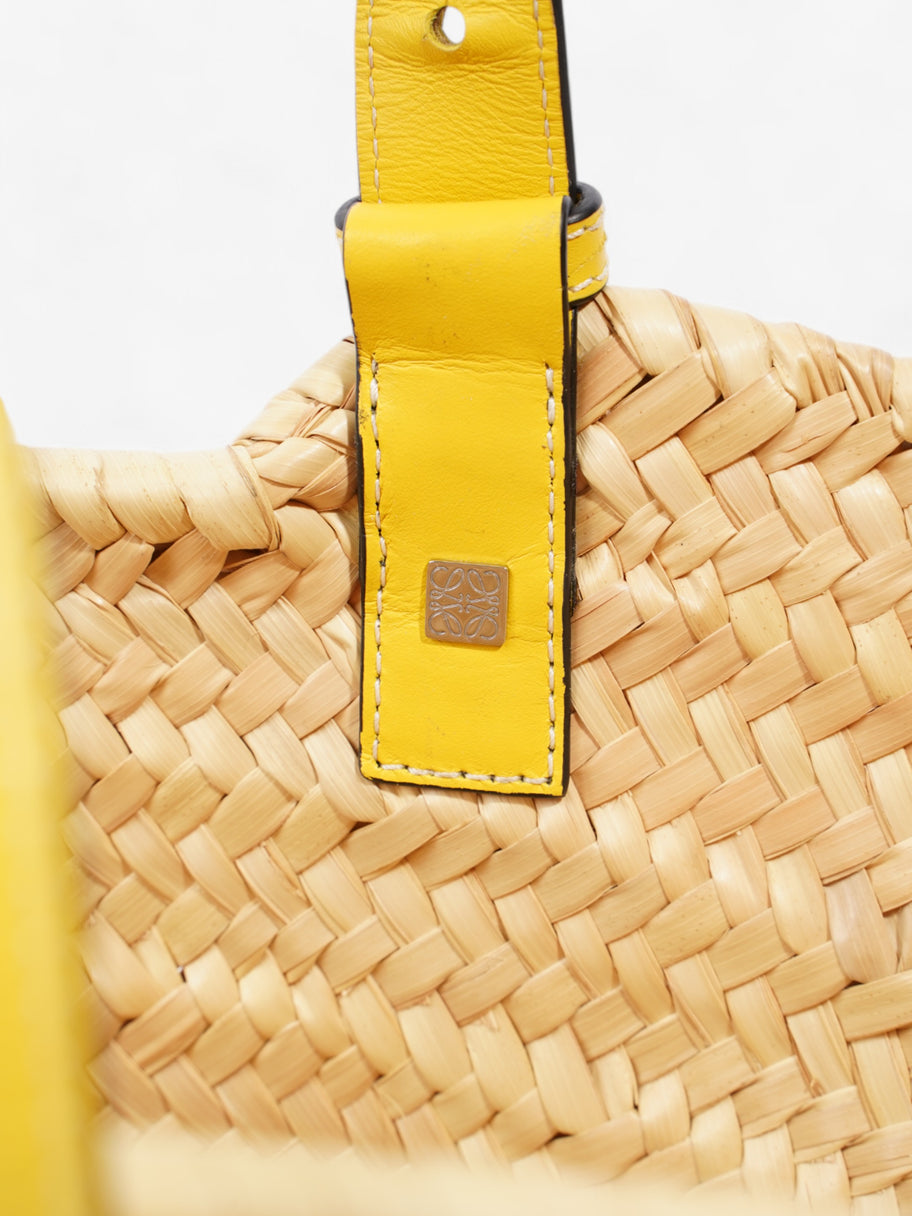 Loewe Basket Bag Yellow  / Straw Image 20