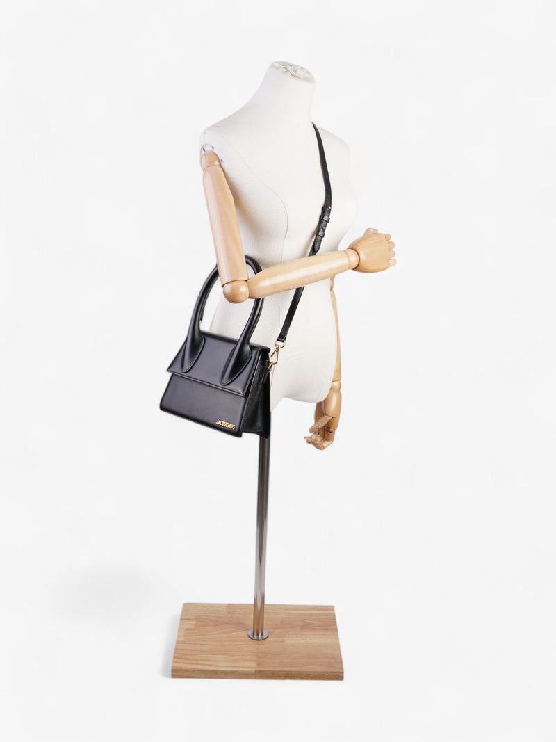  Jacquemus Le Grand Chiquito Black Leather