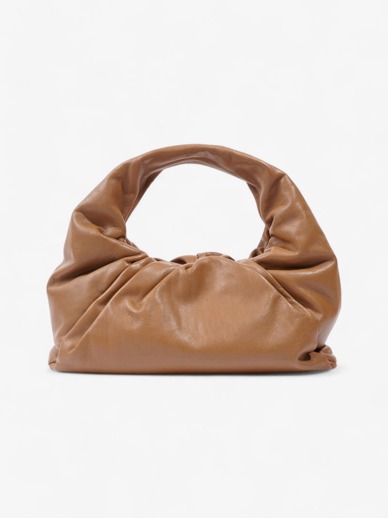  Bottega Veneta Shoulder Pouch Camel Leather