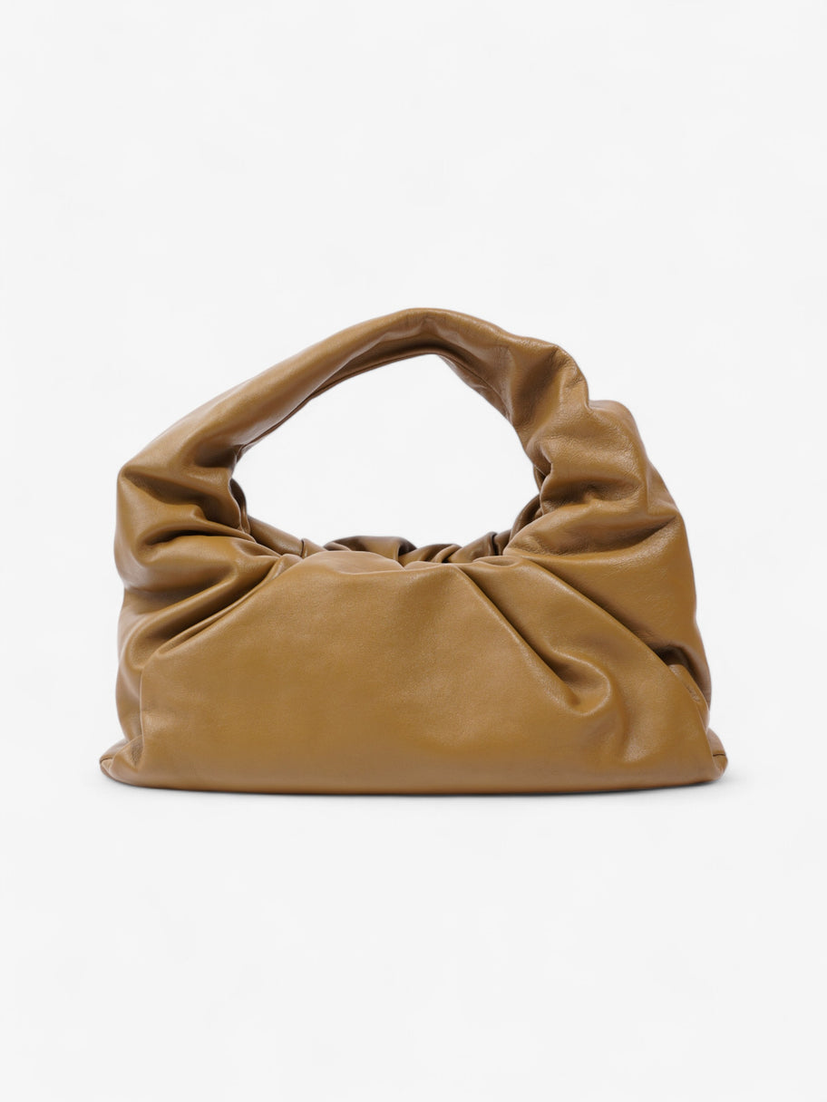 Bottega Veneta Shoulder Pouch Khaki Leather Image 4