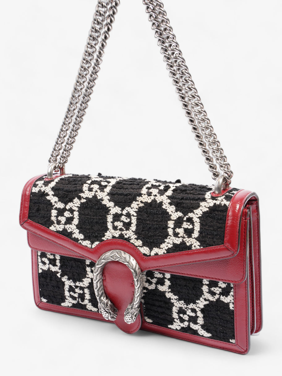 Dionysus Black / White / Red Leather Tweed Small Image 12